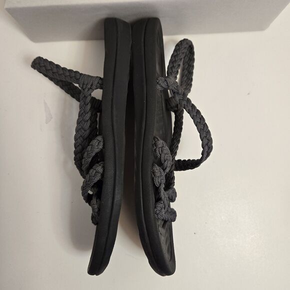 MEGNYA Comfort Sandals Planter Fasciitis Walking Arch Heel Support 11 / 42 Gray - Picture 9 of 13